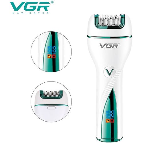V-728 3in1 Women Epilator Electric Female Shaver Leg Body Hair Multicolor