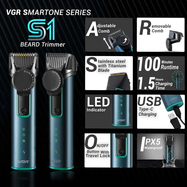 VGR V-973 Smart One Hair Trimmer for Men