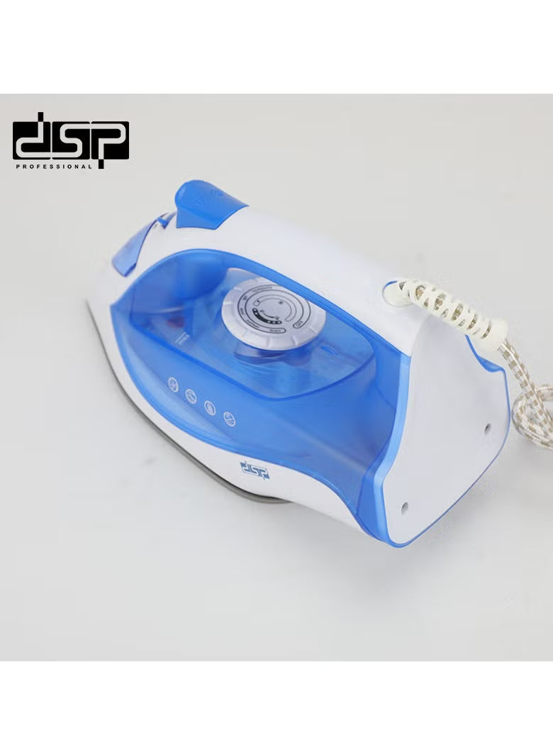 DSP KD1128 – 1800–2200W Steam Iron with Ceramic Soleplate