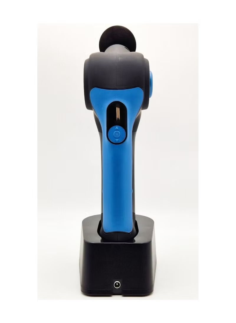 CHIROGUN PERCUSSION MASSAGE GUN RECHARGEABLE 17 HEADS 4 SPEEDS