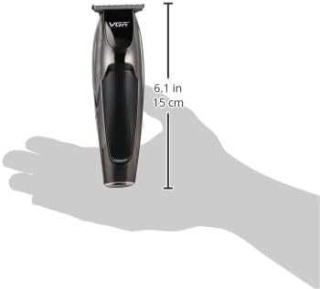 V-030 Professional Fast Charging Hair Clipper Silver/Black