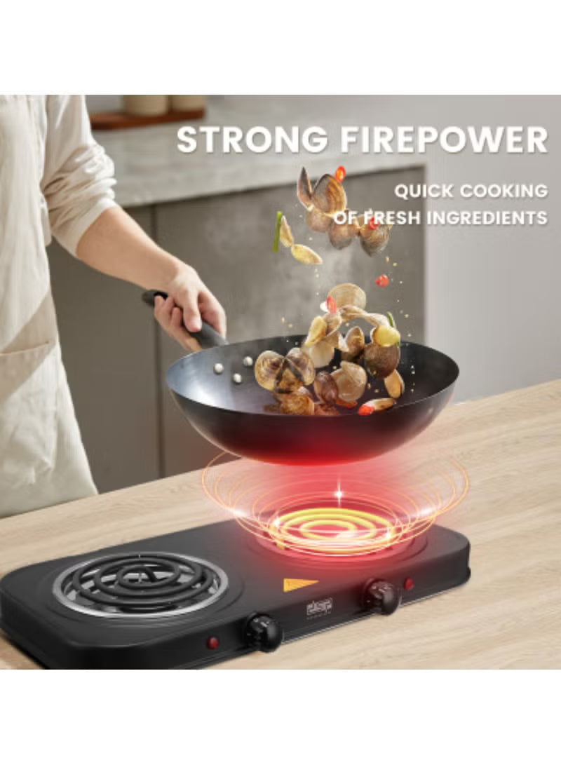 DSP Double Burner Electric Stove – KD4055