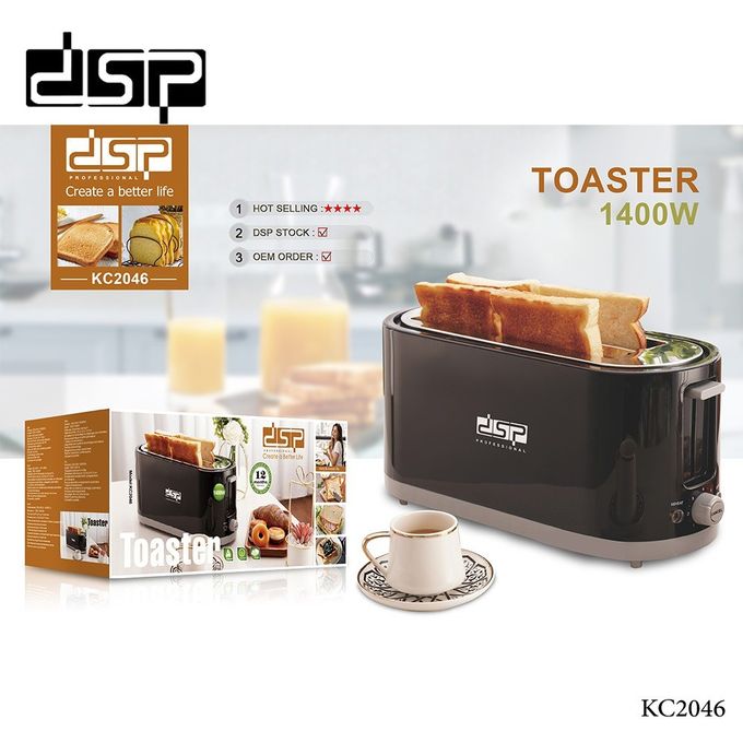 4-Slice DSP Cool-Touch Toaster – KC2046