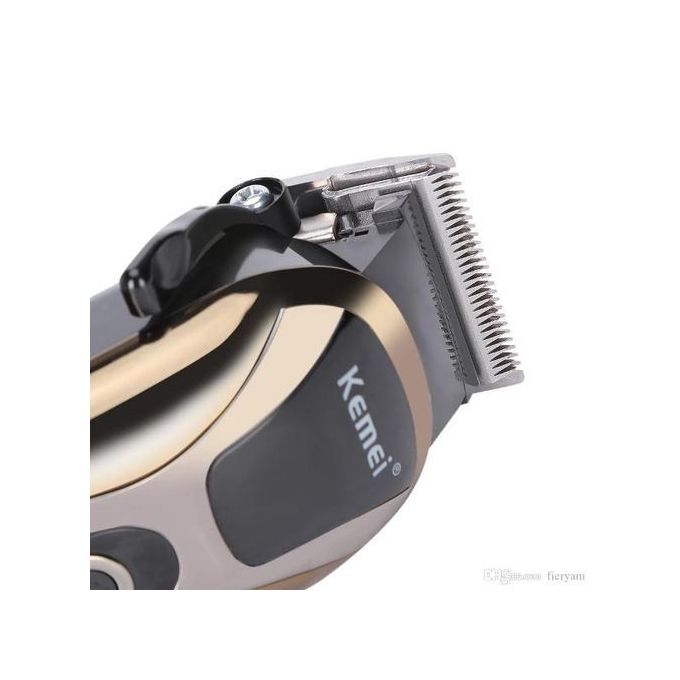 Kemei KM-1990 Rechargeable Hair Clipper – Digital Display, Dual Speed, Dry Use