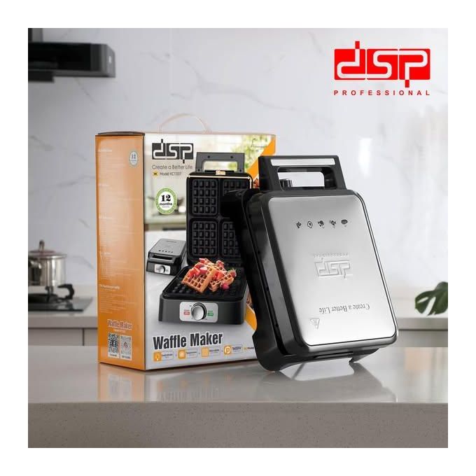 4-Slice DSP Sandwich & Waffle Maker  – KC1337