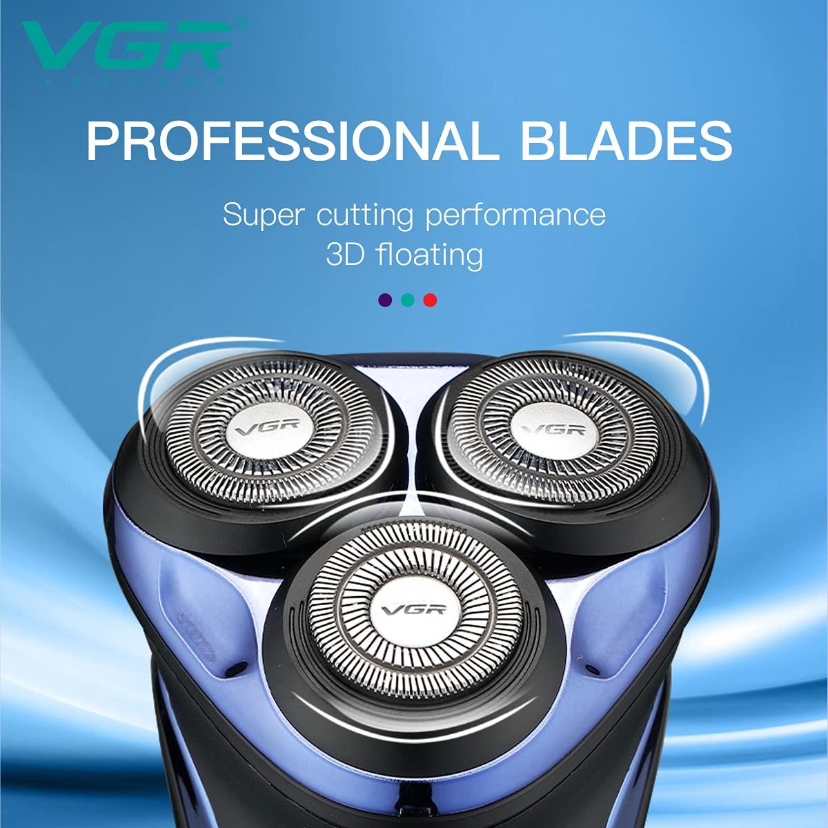 VGR V-306 Premium Wet & Dry Electric Shaver