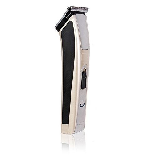 Kemei KM-5017 Electric Shaver-4 – Precision Facial Hair Trimmer, Long-Lasting Power, Gold