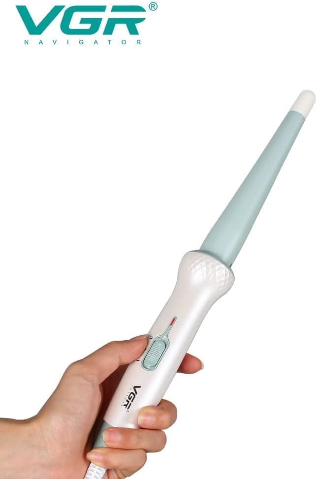 V-596 Professional Electric Hair Curling Wand  Stylish Hair Styling Professional Hair Curler with 200° C Max Heat Setting