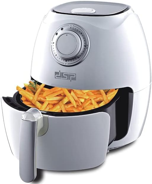 DSP KB2020 Health Air Fryer, 1350 W, 2.6 L - White