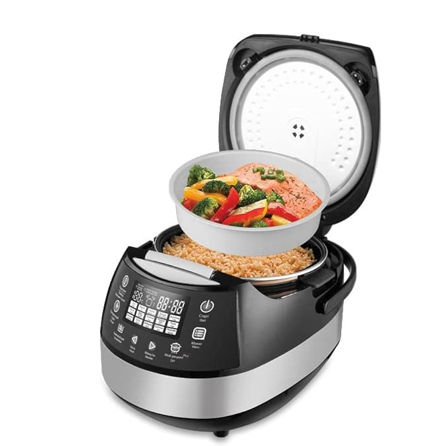 DSP- KB-5001- Multicooker 900W with - Capacity 5 Liter - Silver