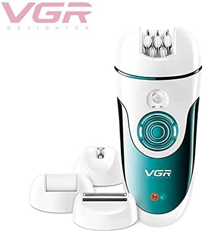 Vgr V-700 4 In 1 Women's Cordless Shaver  For Face, Legs, Armpit And Bikini