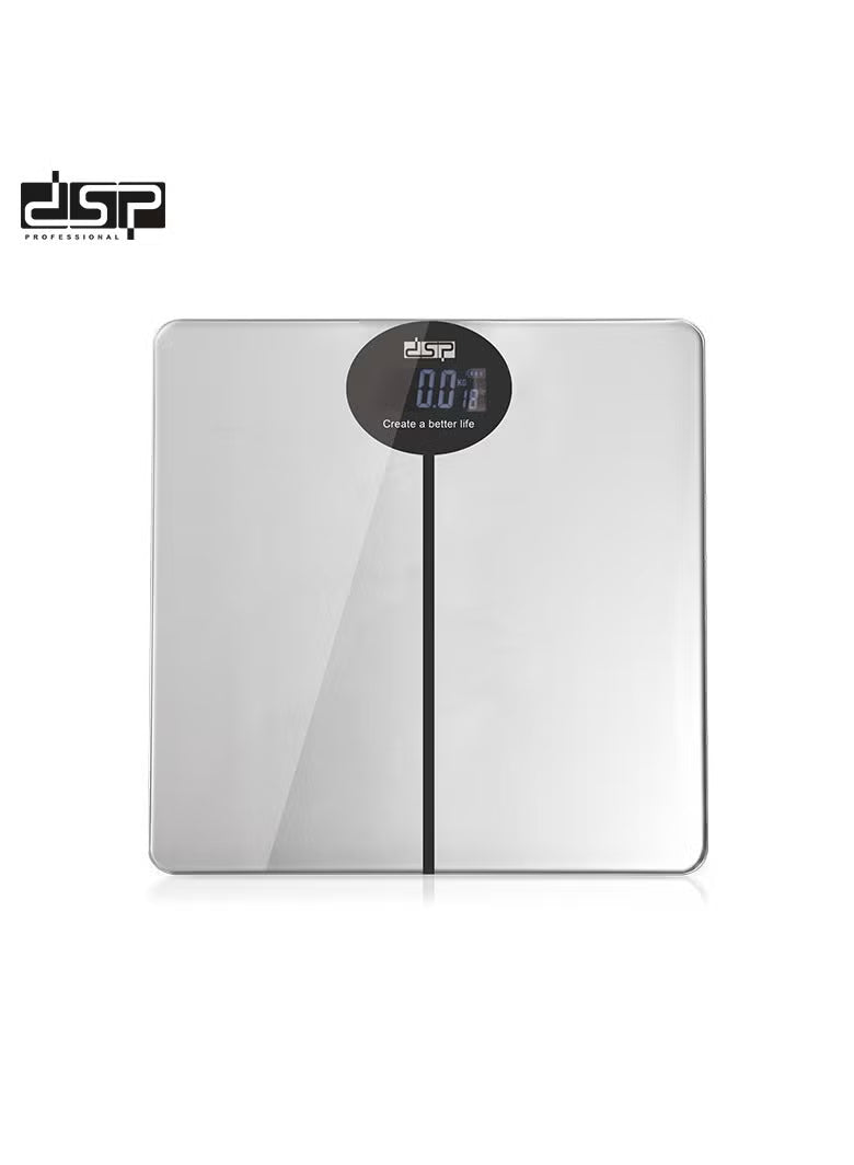 KD7013 Digital Body Weighing Scale – Sleek Glass Design, High Accuracy (3-180kg)