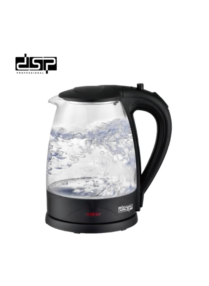 DSP Electric Kettle KK1129 – 1.8L Double Wall Glass