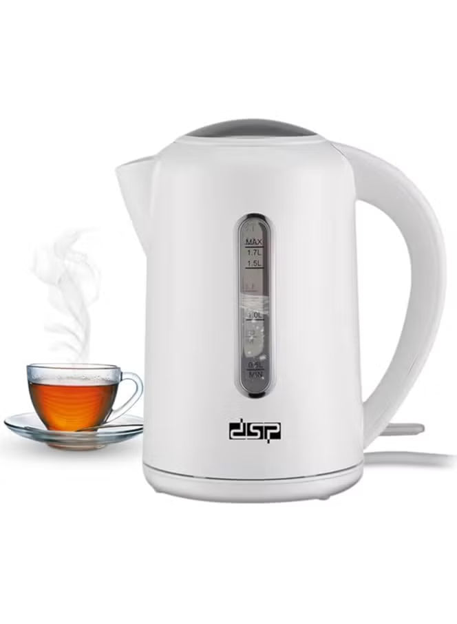 KK1112 Electric Kettle – 1.7L, 2200W Rapid Boil with Advanced Safety Features & Filtration System