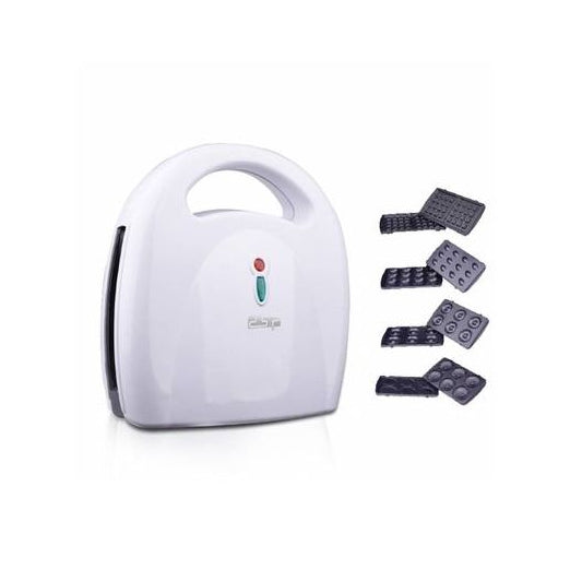 DSP 4-in-1 Pastry Maker KC1131 – Waffle, Donut, Nut & Shell Plates
