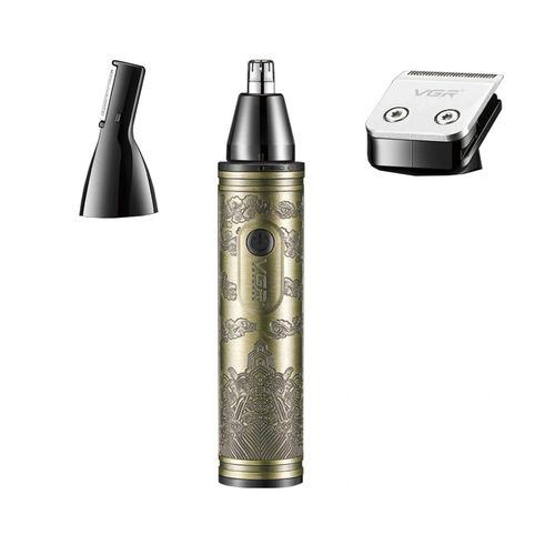 VGR - V-620 Rechargeable Professional Beard Straightener Gold