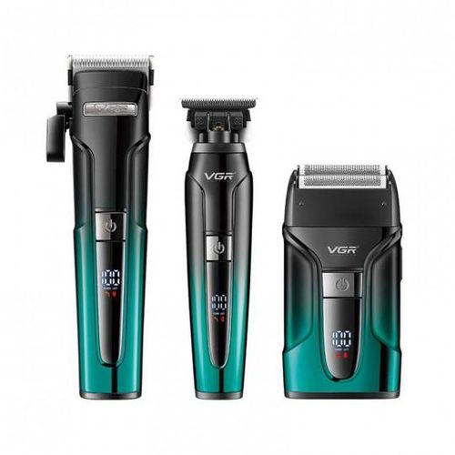 V-694 Professional Salon Quality Rechargeable Combo Kit Multicolor