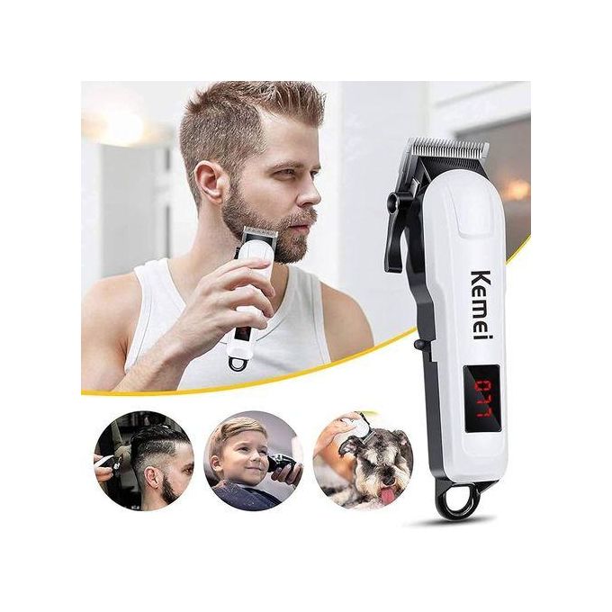 Kemei KM-809A Electric Shaver – 4-Head, Rechargeable Dry Shaving Machine for Men