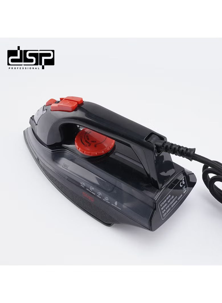 DSP KD1130 – 1600W Steam Iron with Teflon Baseplate