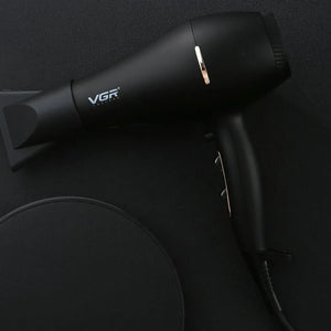 VGR V-433 Professional Hair Dryer – 1800–2200W AC Motor, Fast Drying, Cool Shot, 3 Heat & 2 Speed Settings