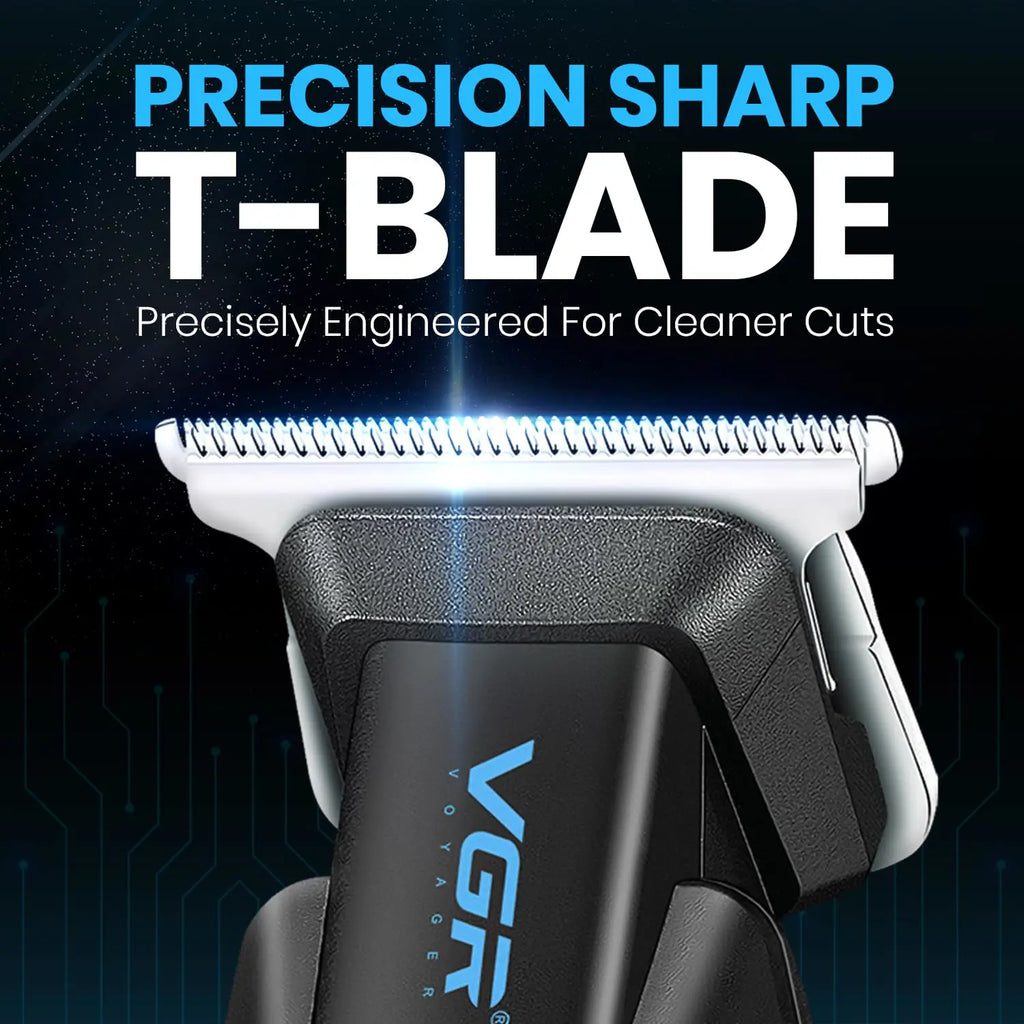 VGR V-253 Professional Hair Trimmer for Men – Precision T-Blade