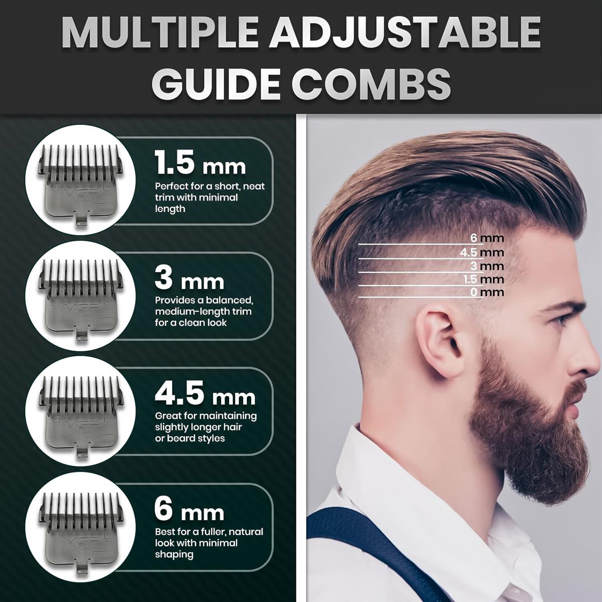 VGR V-900 Professional Salon Series Hair Trimmer for Men