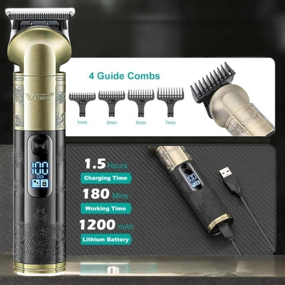 VGR V-296 Professional Hair Trimmer