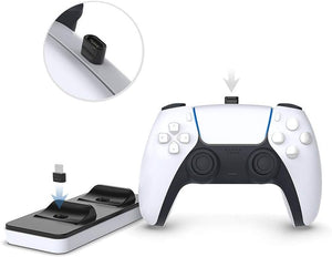 PS5 Controller Charging Station – Dual USB Fast Charger Dock for Playstation 5