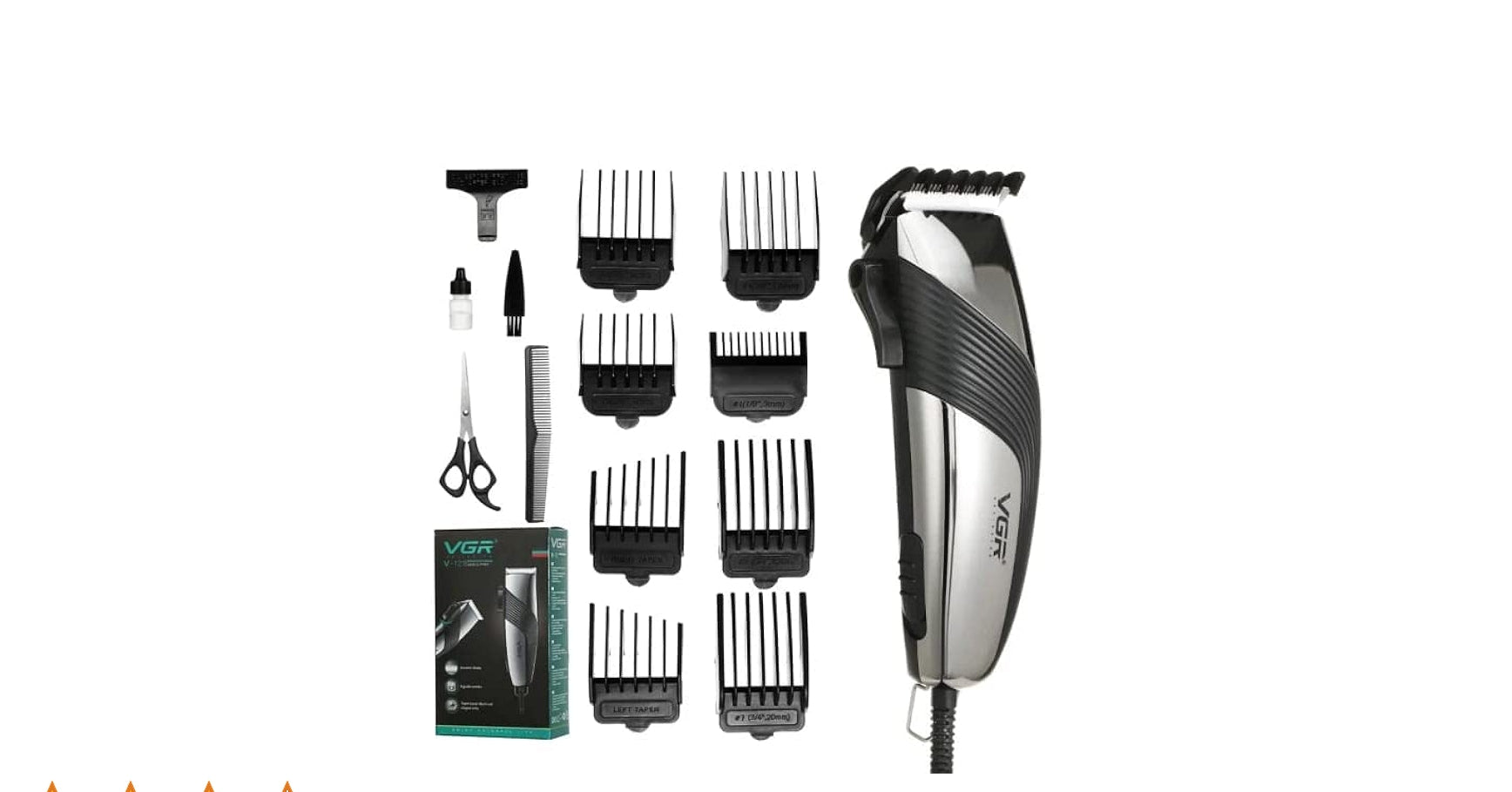 VGR V-121 Professional Hair Clipper Multicolor