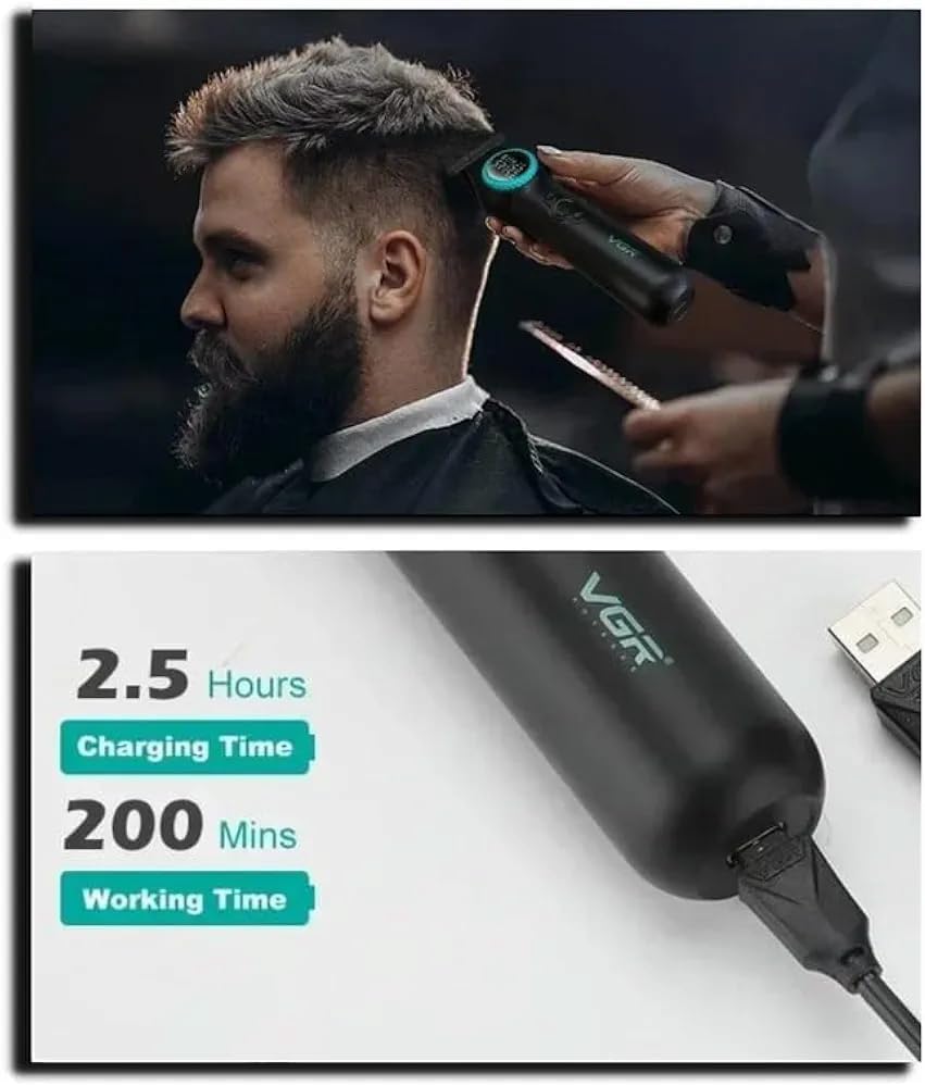 VGR V-990 Premium Cordless Waterproof Electric Shaver