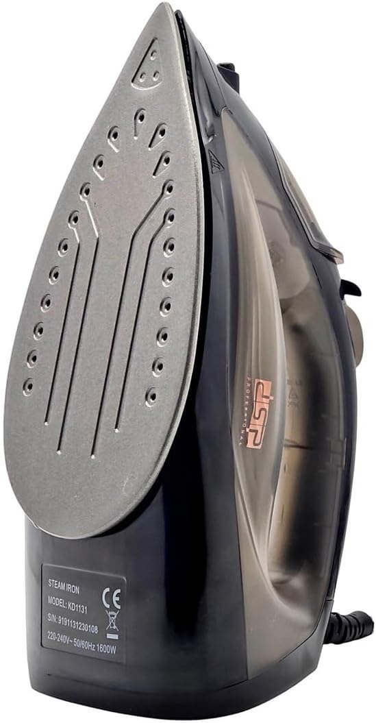 DSP KD1131 – 1600W Steam Iron with Teflon Soleplate