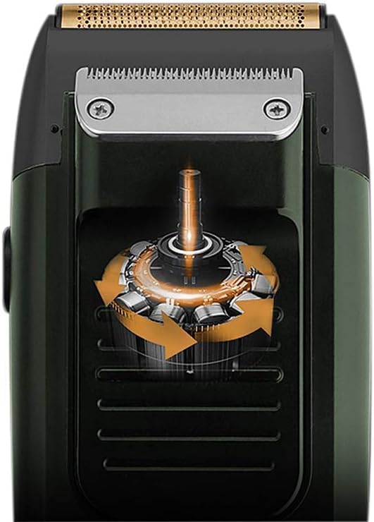 Kemei KM-2027 Professional Rechargeable Hair Trimmer – Cordless Use, Nose/Ear Trimmer, Precision Blades, 3 Guide Combs