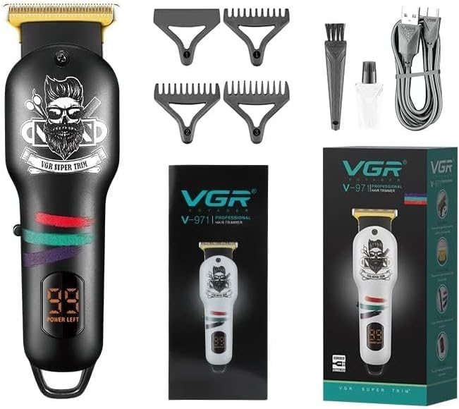 V-971 Professional Rechargeable Hair Trimmer Multicolour
