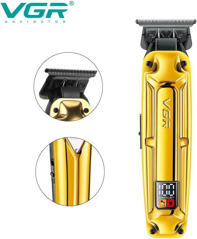 V-904 Professional Hair Clipper, Trimmer for men (Gold)