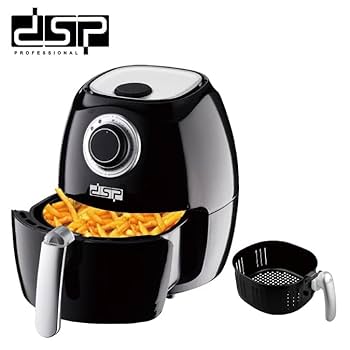 DSP KB2020 Health Air Fryer, 1350 W, 2.6 L - Black