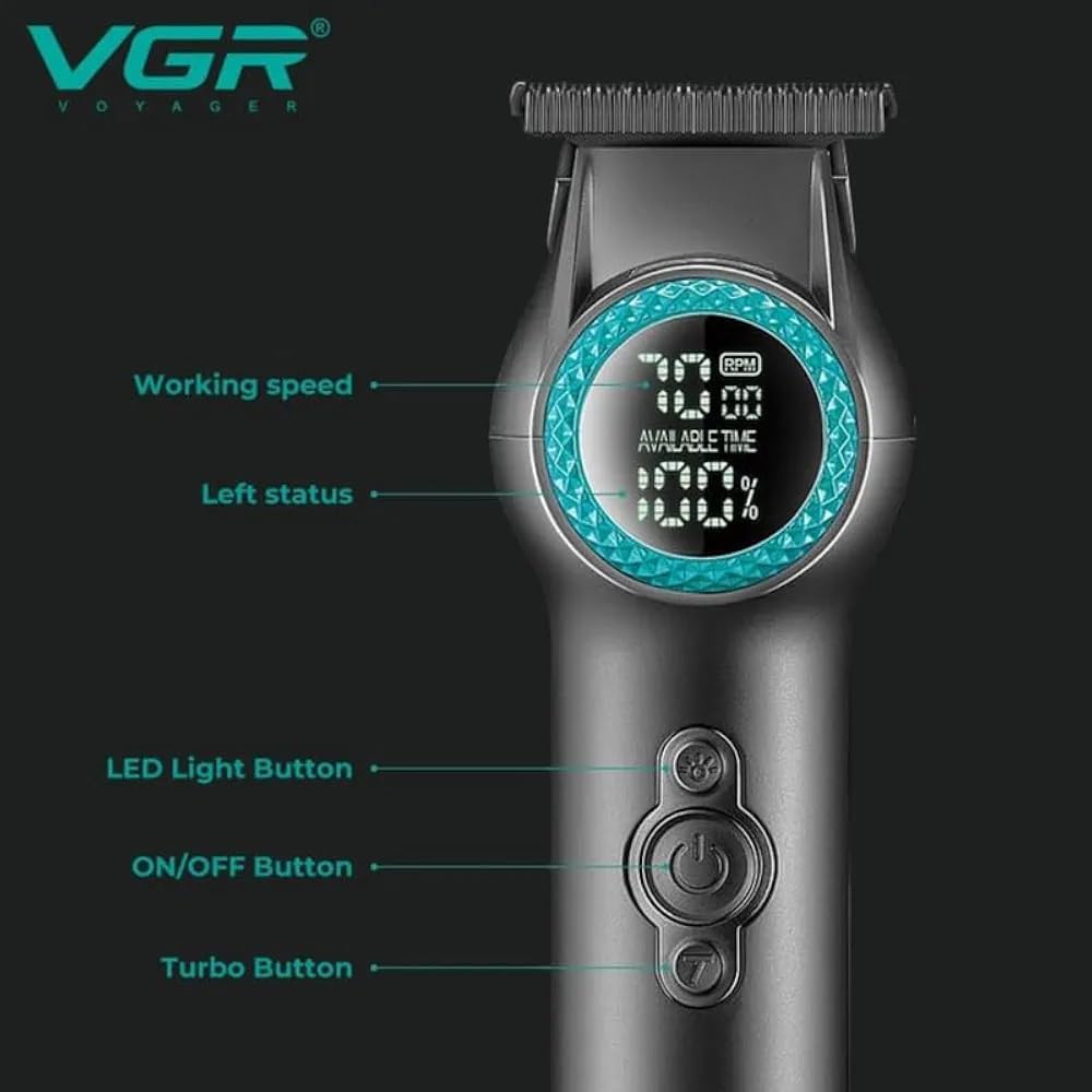 VGR V-990 Premium Cordless Waterproof Electric Shaver