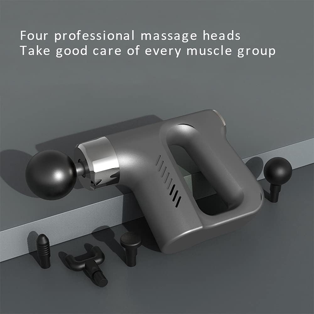Deep Tissue Percussion Massage Gun –  with Interchangeable