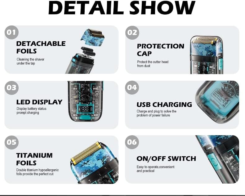 VGR-V-352  Electric Hair Trimmer Professional