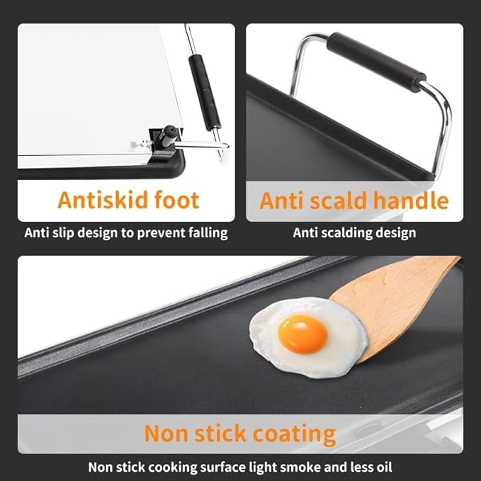Electric Griddle with Removable Surface - KB1057