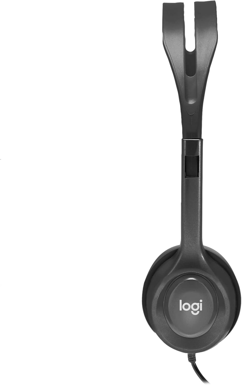 Logitech H111 Stereo Headset – Over-Ear Wired Headphones with Microphone, 3.5mm Jack, 1.8m Cable – Black