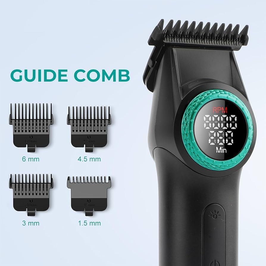 V-977 Professional Hair Trimmer For Men Black