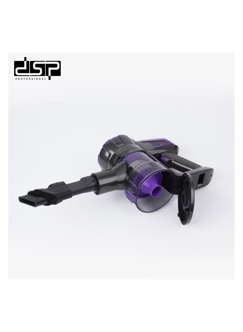 DSP KD2043 – Cordless Handheld Vacuum Cleaner with LED Motorized Floor Brush