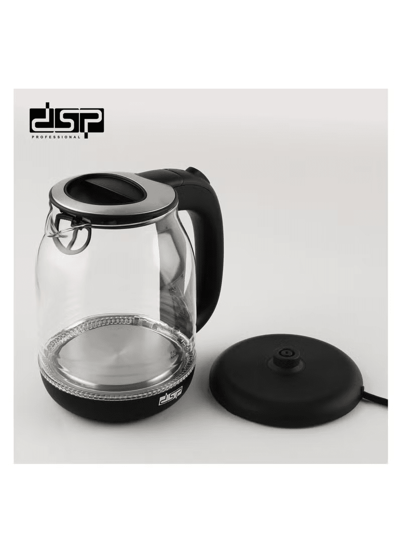 KK1265 Glass Electric Kettle – 1.7L, 2200W