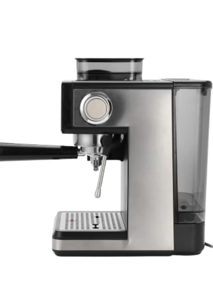 DSP Professional Espresso Coffee Machine 1350W Silver – KA3125