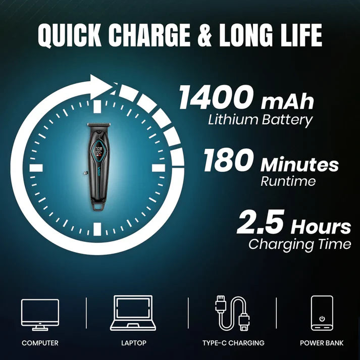 VGR V-945 Professional Hair Trimmer for Men