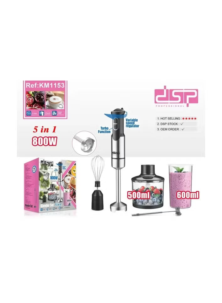 DSP 5-in-1 Multipurpose Hand Blender - KM1153