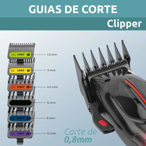 VGR V-026 Pro Hair Clipper – 9000 RPM, Ceramic & DLC Blade