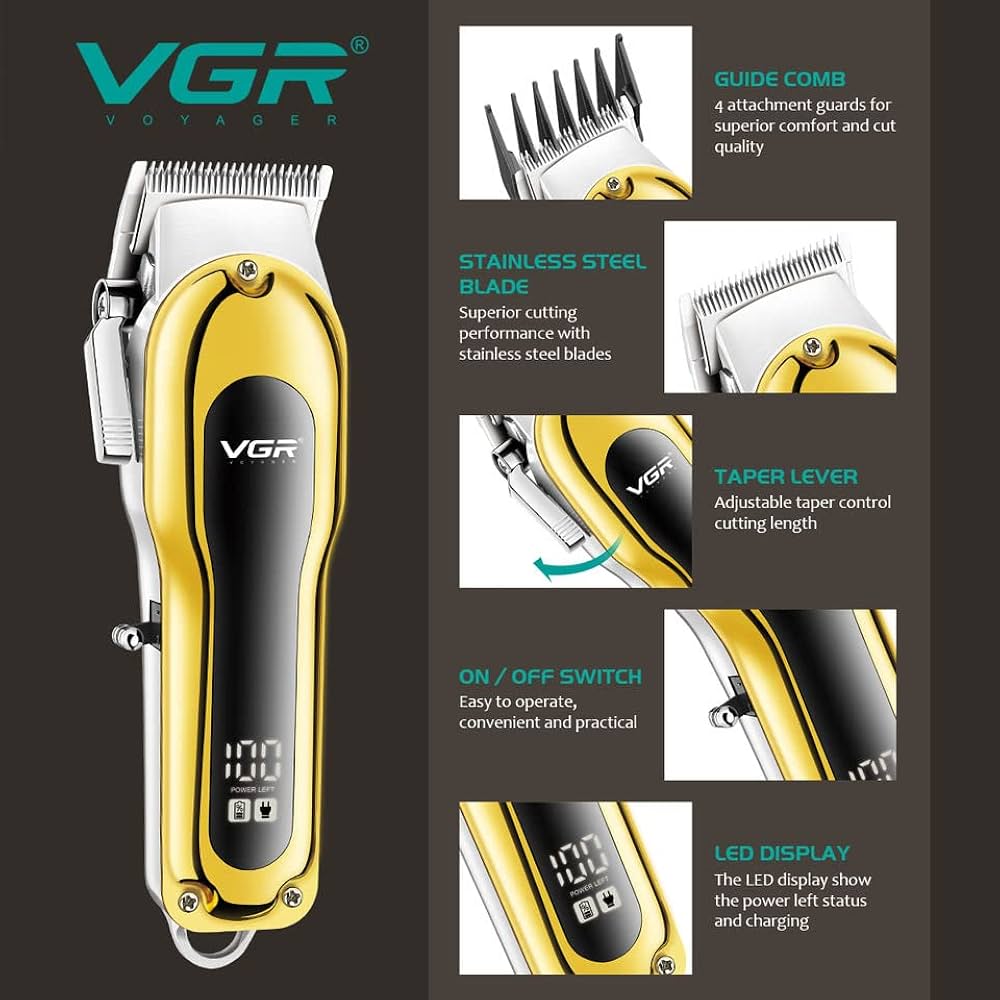 VGR V-680 Professional Hair Clipper