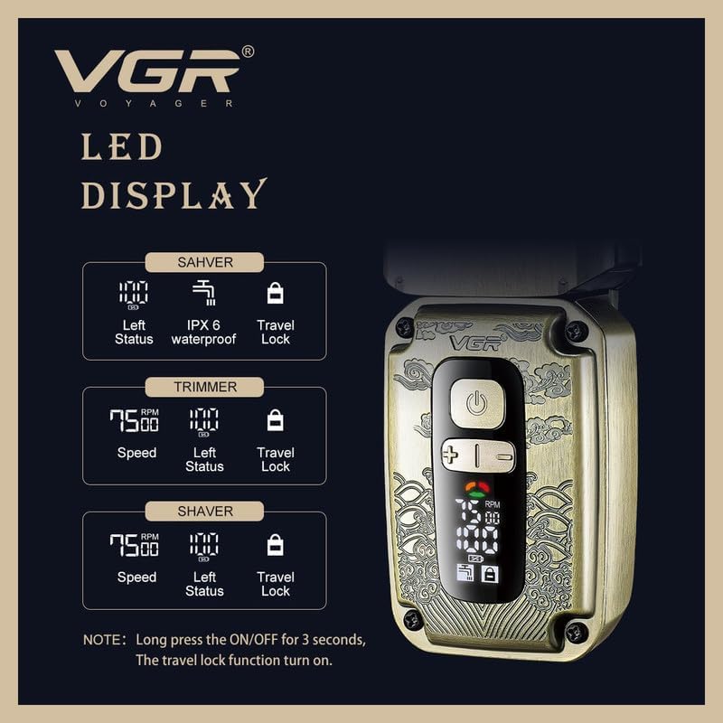 VGR V-642 Electric Shaving Machine