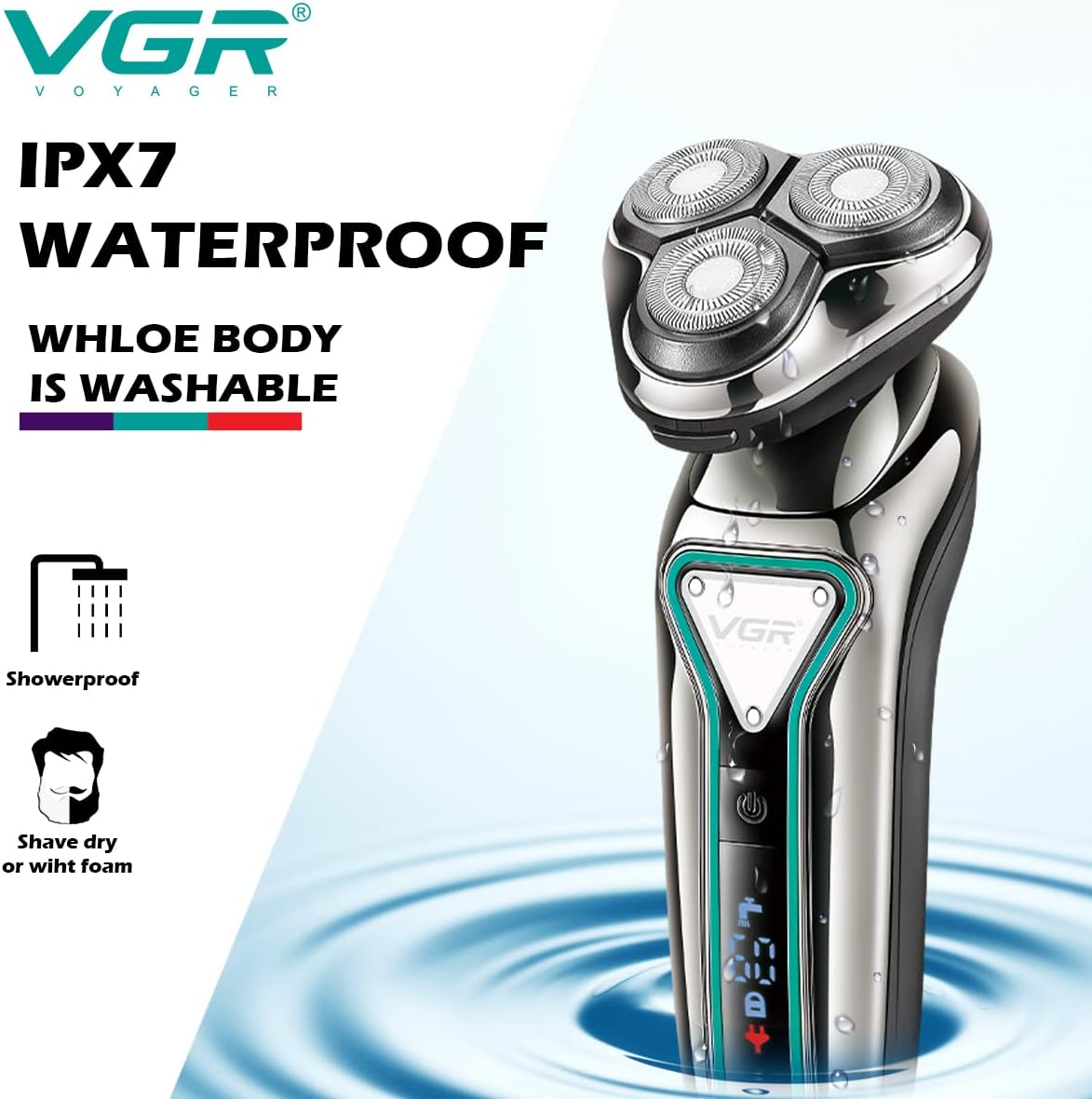 VGR V-323 Professional Men's Shaver